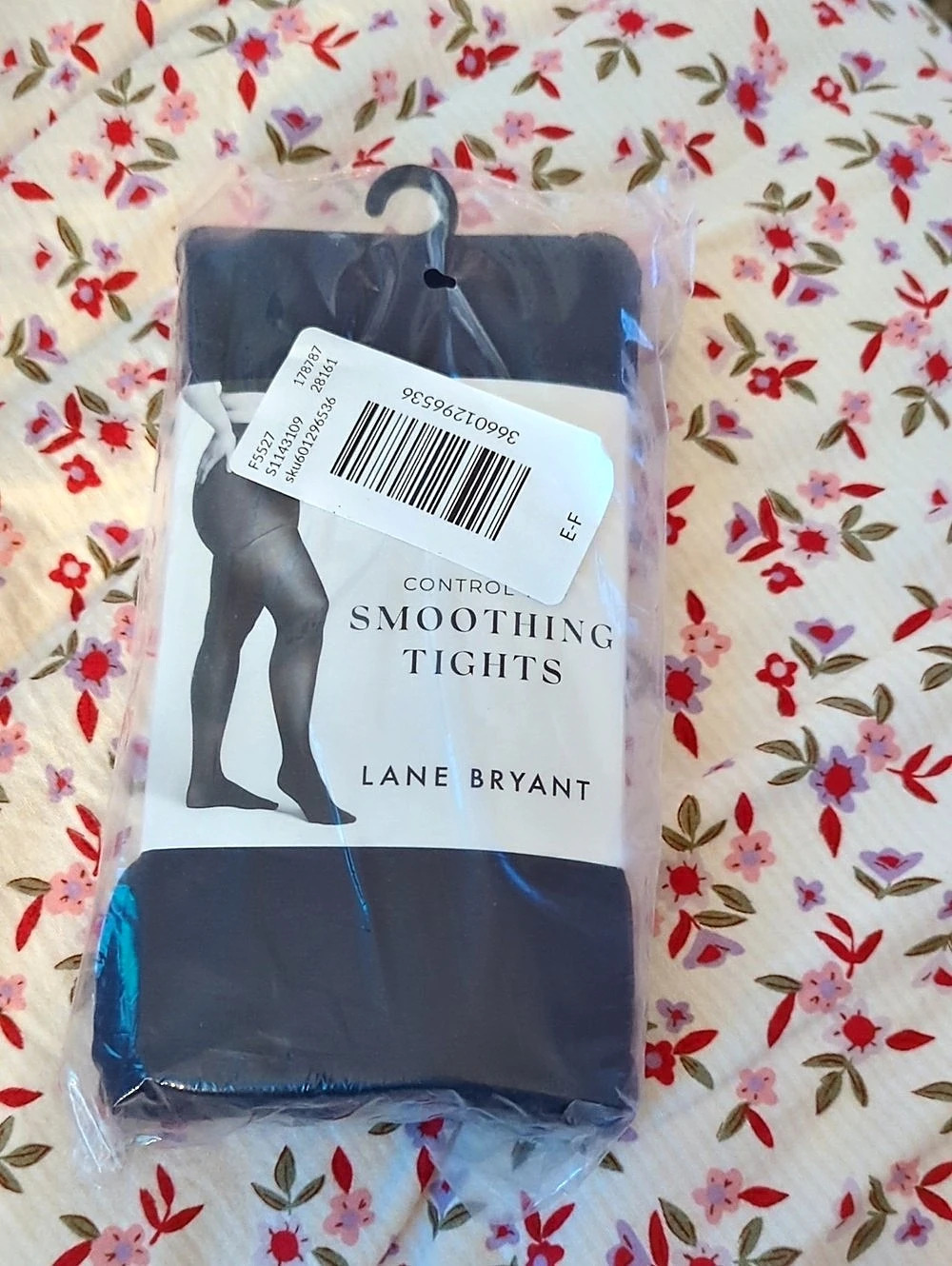 Lane Bryant Control Smoothing Tights Black E-F NWT